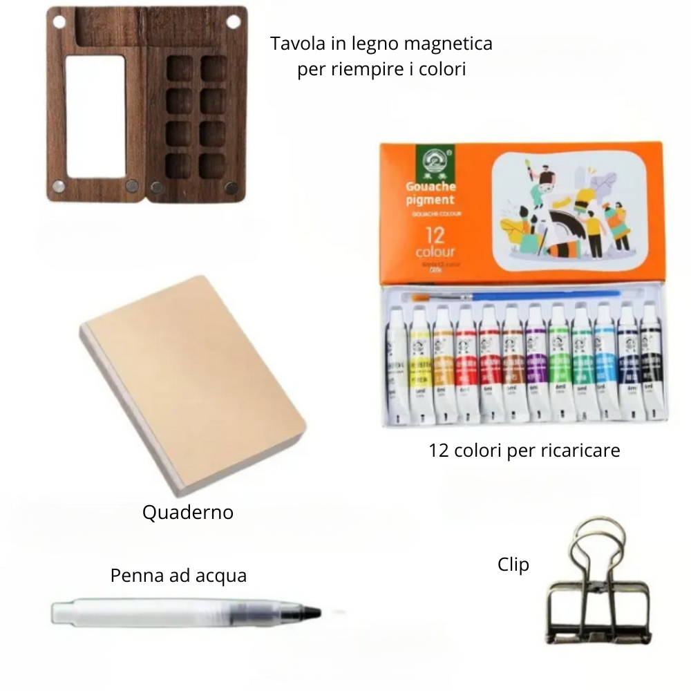 Pocketints™ acquerello portatile